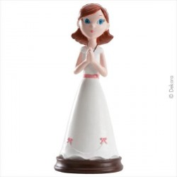 Menina a rezar