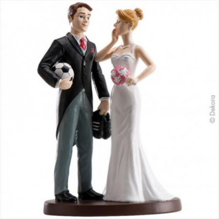 Bonecos de Casamento Futebol